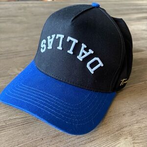 True Brvnd Black and Blue Dallas SnapBack